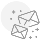 icon illustration of a envelope